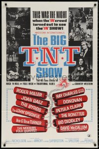 9w149 BIG T.N.T. SHOW 1sh 1966 all-star rock & roll, traditional blues, country western & rock!