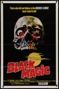 9w158 BLACK MAGIC 1sh 1975 those who did not believe in the voodoo curse never lived to tell!