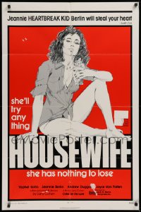 9w183 BONE 1sh R1973 Yaphet Kotto, Andrew Duggan, art of sexy Jeannie Berlin, Housewife!