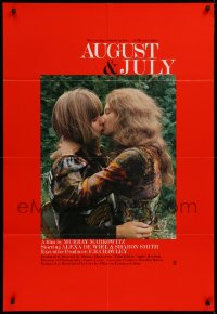 9w101 AUGUST & JULY Canadian 1sh 1973 two young women in love... with each other, lesbian romance!
