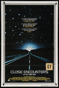 9w253 CLOSE ENCOUNTERS OF THE THIRD KIND int'l 1sh 1977 Steven Spielberg sci-fi classic!