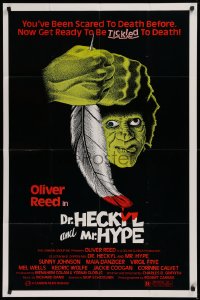 9w311 DR HECKYL & MR HYPE 1sh 1980 Roger Corman, Oliver Reed, Sunny Johnson, wacky art!