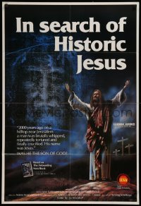 9w492 IN SEARCH OF HISTORIC JESUS 1sh 1979 religious documentary, art of The Son of God!