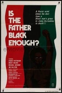 9w499 IS THE FATHER BLACK ENOUGH 1sh 1972 Night of the Strangler, Dirty Dan, Ace of Spades & more!