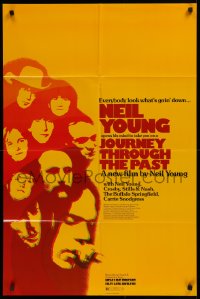 9w512 JOURNEY THROUGH THE PAST 25x37 1sh 1973 Neil Young, everybody look what's goin' down!