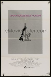 9w537 LADY SINGS THE BLUES 1sh 1972 Diana Ross as Billie Holiday, Frank Frezzo & John LeProvost art