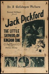 9w563 LITTLE SHEPHERD OF KINGDOM COME rotogravure 1sh 1920 Jack Pickford in the Ozarks, ultra-rare!