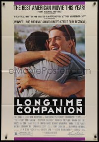 9w570 LONGTIME COMPANION 1sh 1990 coping with AIDS, Stephen Caffrey, Patrick Cassidy!