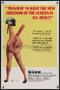 9w603 MASH 1sh 1970 Elliott Gould, Korean War classic directed by Robert Altman!