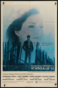 9w855 SUMMER OF '42 1sh 1971 in everyone's life there's a summer like this, Jennifer O'Neill!