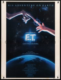 9x116 E.T. THE EXTRA TERRESTRIAL 30x40 1982 Steven Spielberg classic!