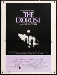 9x122 EXORCIST 30x40 1974 William Friedkin, Max Von Sydow, William Peter Blatty horror classic!
