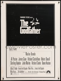 9x133 GODFATHER 30x40 1972 Francis Ford Coppola crime classic, art by S. Neil Fujita, ultra-rare!