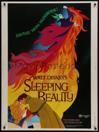 9x177 SLEEPING BEAUTY style A 30x40 R1979 Walt Disney cartoon fairy tale fantasy classic!