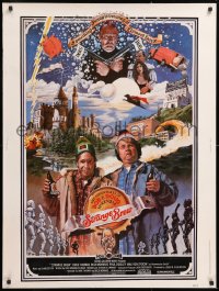 9x183 STRANGE BREW 30x40 1983 art of hosers Rick Moranis & Dave Thomas with beer by John Solie!