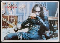9x273 CROW 40x55 English commercial poster 1994 Brandon Lee's final movie, cool image!