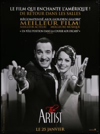 9x351 ARTIST teaser French 1p 2011 Michel Hazanavicius, Golden Globes!