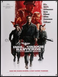 9x367 INGLOURIOUS BASTERDS French 1p 2009 Quentin Tarantino, Nazi-killer Brad Pitt & top cast!