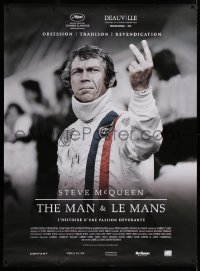 9x395 STEVE MCQUEEN THE MAN & LE MANS French 1p 2015 documentary about his car racing obsession!