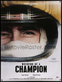 9x400 WEEKEND OF A CHAMPION French 1p 2013 really cool close up of F1 race car driver Jackie Stewart!