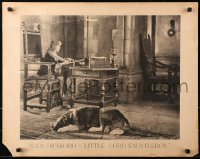 9x046 LITTLE LORD FAUNTLEROY 1/2sh 1921 great image of seated Mary Pickford with dog, ultra-rare!