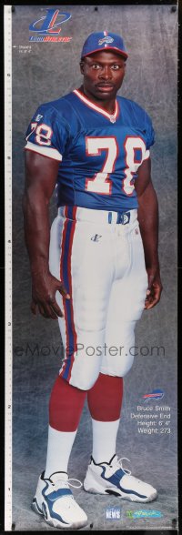 9x244 BRUCE SMITH 25x76 special poster 1980s full-length image of the football legend!