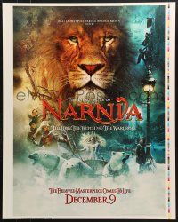 9x056 CHRONICLES OF NARNIA printer's test 23x29 special poster 2005 C.S. Lewis, Henley & Swinton!