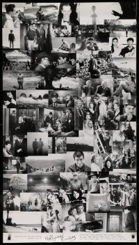 9x248 HOLLYWOOD ENDING 28x50 special poster 2002 Woody Allen, final frames from 52 different movies