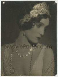 9y185 PAULINE STARKE signed deluxe 8.75x11.5 still 1920s incredible portrait by Ruth Harriet Louise!