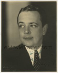 9y186 ROBERT AGNEW signed deluxe 10.75x13.5 still 1930s professional portrait by Preston Duncan!