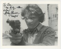 9y826 ANDREW ROBINSON signed 8x10 REPRO still 1971 with gun as the Scorpio Killer in Dirty Harry!