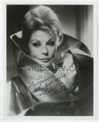 9y834 ARLENE DAHL signed 8x10 REPRO still 1980s glamorous portrait later in her career!