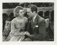 9y863 DAVID MANNERS signed 8x10 REPRO still 1980s with Helen Chandler from Tod Browning's Dracula!