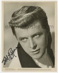9y449 EDD BYRNES signed 8x10 still 1950s great youthful portrait of the 77 Sunset Strip star!