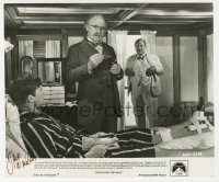 9y488 JACK WARDEN signed 8x9.5 still 1978 taking patient's temperature in Death on the Nile!