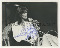9y490 JACLYN SMITH signed deluxe 8x10 still 1970s one of the original Charlie's Angels!