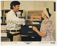 9y492 JAMES BEST signed 8x10 mini LC #8 1972 close up as the sheriff in Sounder!
