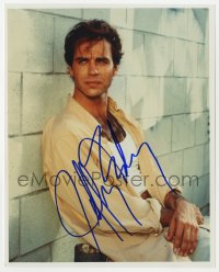 9y785 JEFF FAHEY signed color 8x10 REPRO still 1990s great casual portrait of the handsome actor!