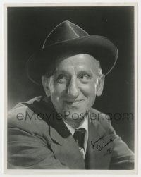 9y507 JIMMY DURANTE signed 8x10.25 still 1960s head & shoulders portrait of the famous comedian!