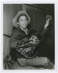 9y909 JOHNNY CRAWFORD signed 8x10 REPRO still 1980s he was Chuck Connors' son in The Rifleman!