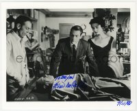 9y916 KEVIN MCCARTHY signed 8x10 REPRO still 1998 with Wynter in Invasion of the Body Snatchers!
