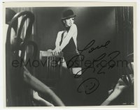 9y932 LIZA MINNELLI signed 8x10 REPRO still 1980s classic image performing on stage in Cabaret!