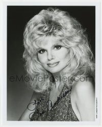 9y934 LONI ANDERSON signed 8x10 REPRO still 1980s portrait of the sexy blonde by Harry Langdon Jr.!
