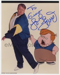 9y800 LOUIE ANDERSON signed color 8x10 REPRO still 1995 great image with himself as a cartoon!