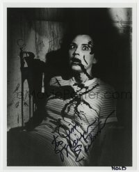 9y947 MARILYN EASTMAN signed 8x10 REPRO still 1999 gruesome close up from Night of the Living Dead!