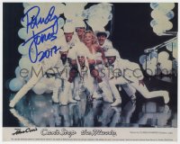 9y808 RANDY JONES signed color 8x10 REPRO still 2017 Village People's cowboy, Can't Stop the Music!