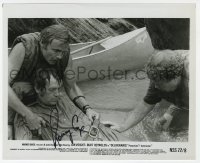 9y439 DELIVERANCE signed 8x10 still 1972 by BOTH Ronny Cox AND Ned Beatty, who are with Jon Voight!