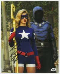 9y814 SARAH GREY signed color 8x10 REPRO still 2010s in costume as Stargirl in Legends of Tomorrow!