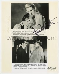 9y613 TOUCH OF EVIL signed 8x10 still R1998 by BOTH Charlton Heston AND Janet Leigh!