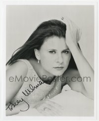9y994 TRACEY ULLMAN signed 8x10 REPRO still 1990s serious portrait of the actress/comedienne/singer!